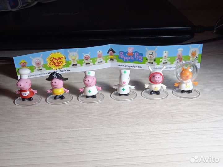 Игрушки из киндера, чупа-чупс