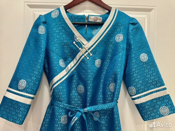 Бурятское национальное платье 42-44 размер