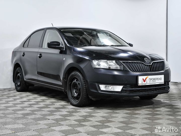 Skoda Rapid 1.6 AT, 2015, 222 998 км