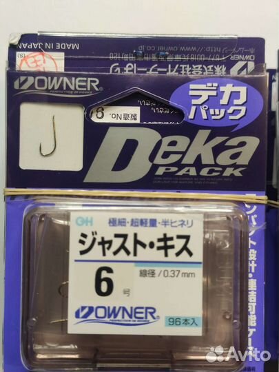 Крючки Owner deka Япония