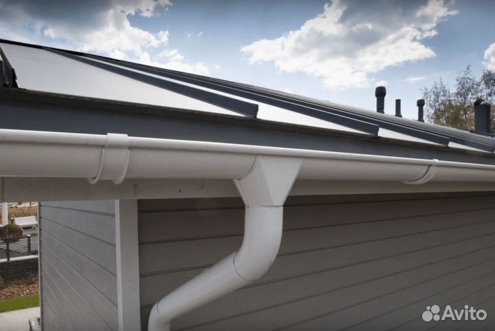 Металлический водосток