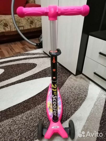Самокат 3х колесный