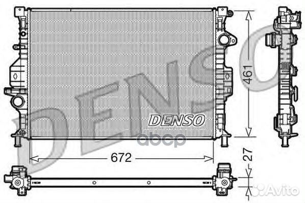 Радиатор ford C-MAX (07) /focus C-MAX (03-07) /F