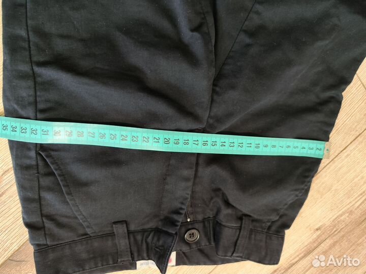 Брюки button blue 128