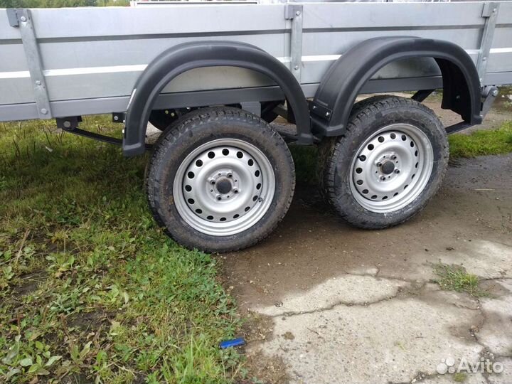 Прицеп двухосный легковой 3.7*1.6 от пфс