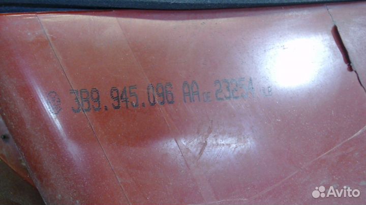 Фонарь (задний) Volkswagen Passat 5, 2005