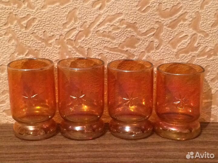 Стопки карамельные с перламутровым блеском СССР