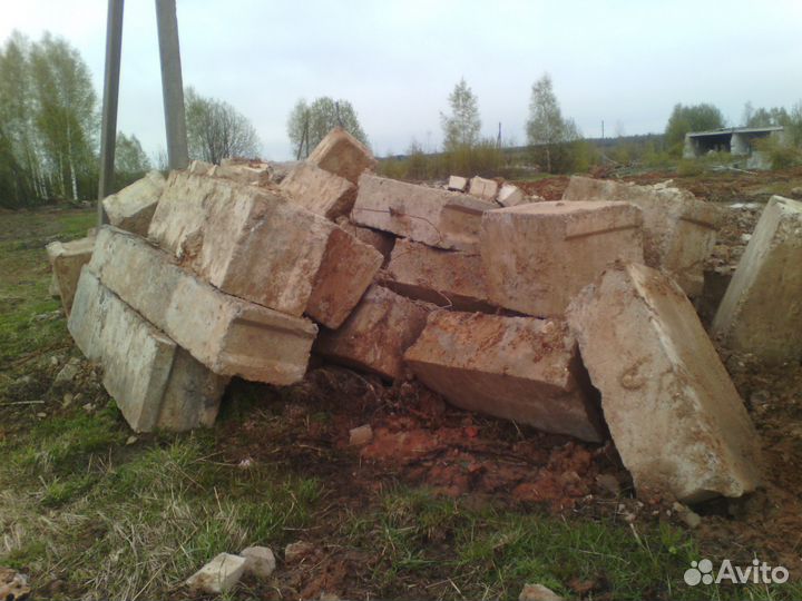 Блоки фундаментные