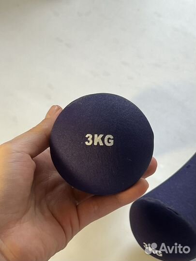 Гантели 3 кг