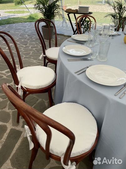 Подушка на стул круглая