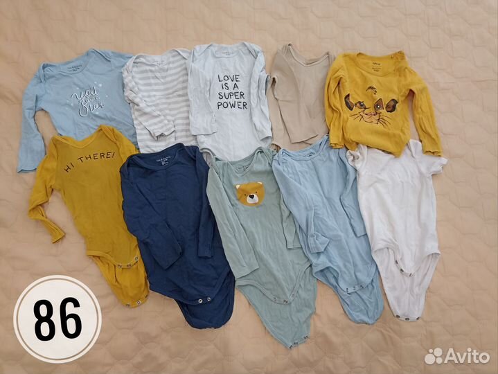 Одежда пакетом на мальчика 80-92