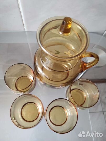 Набор кувшин и стаканы, СССР