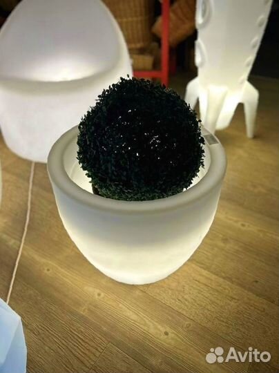 Кашпо с подсветкой