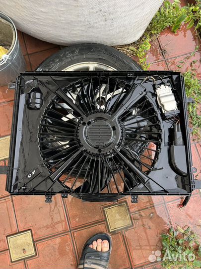 Вентилятор охлаждения мерседес 212