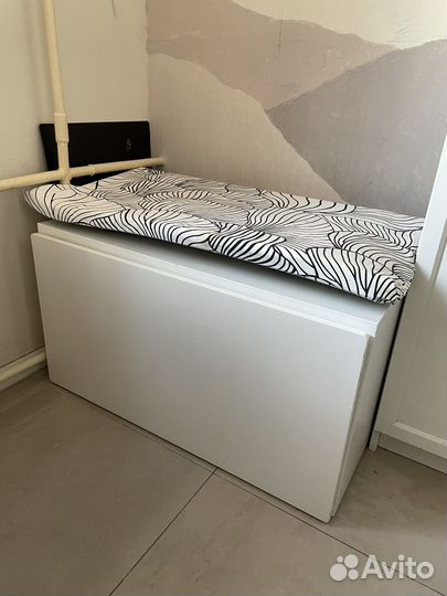 Скамья с ящиком икеа смостад и стува