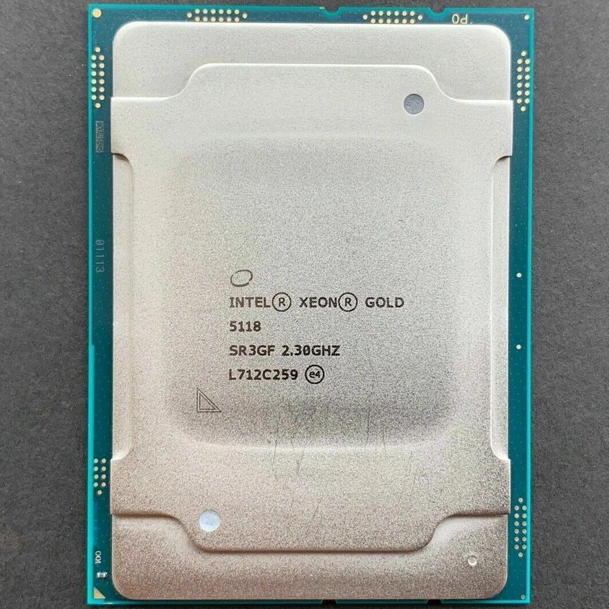Intel Xeon Gold 5118, В Наличии
