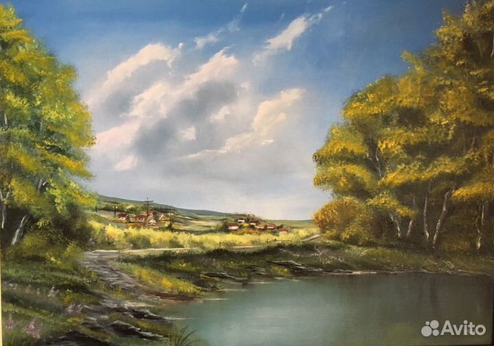 Авторская картина маслом 50х70