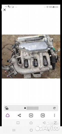 Двигатель в разборе vq20de