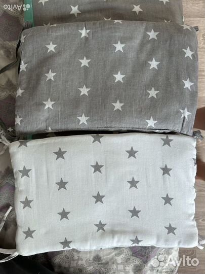 Бортики в детскую кроватку