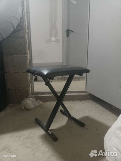 Стул для пианино складной