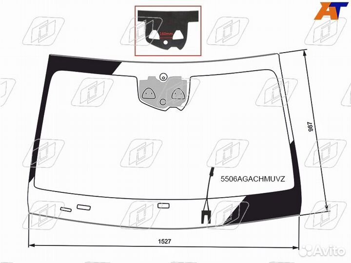 MB S class W223 2021- акуст.+камера+обогрев+дд+проекционный дисплей (проекция) +молдинг стекла fuyao