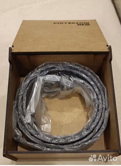 Ремень кожаный новый