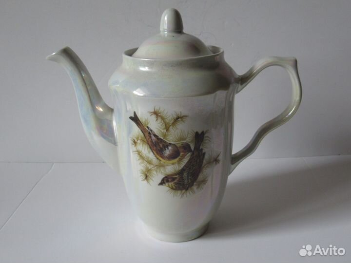 Кофейный сервиз Птицы барановка СССР