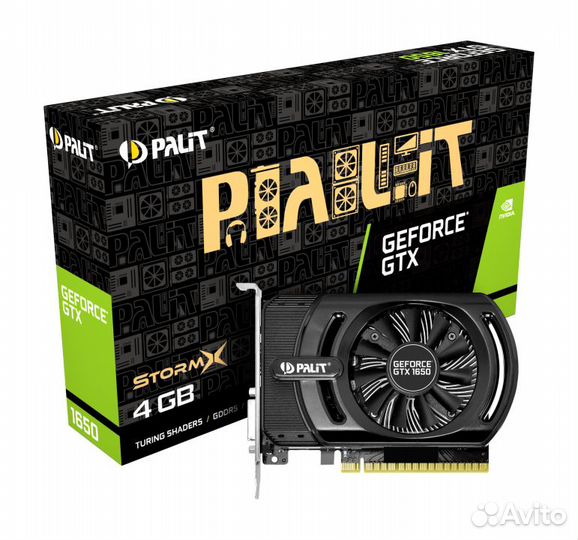 Palit PA-GTX1650 StormX 6G GTX1650 stormx 4G gddr5