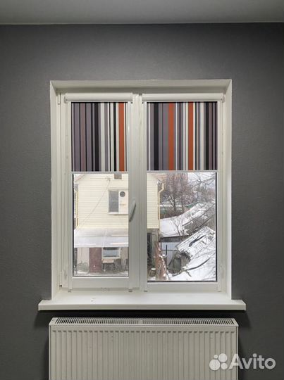 Рулонные шторы и жалюзи