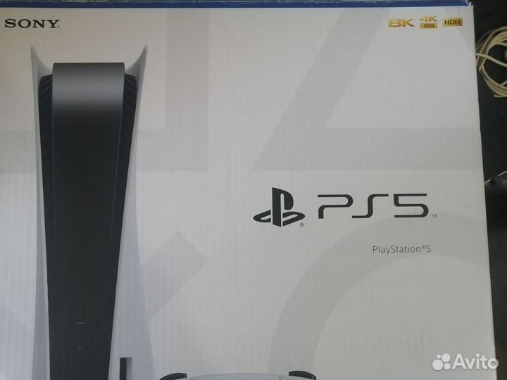 Игровая приставка Sony Playstation 5 с дисководом