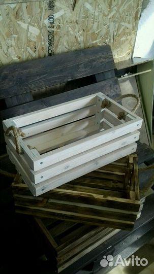 Деревянные ящики