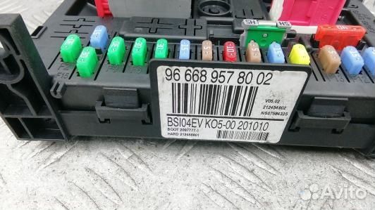 Блок комфорта peugeot 308 1 (OBE22M301)