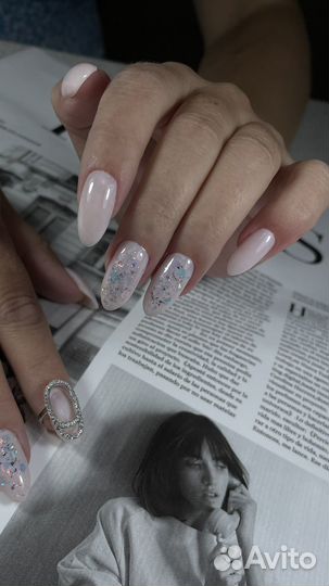 Маникюр гель лак, Титановые ногти