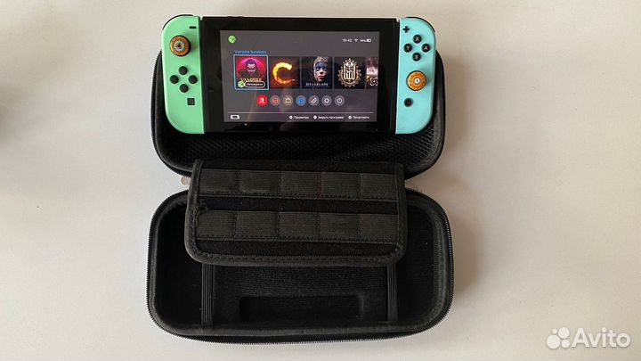 Nintendo switch animal crossing edition чип