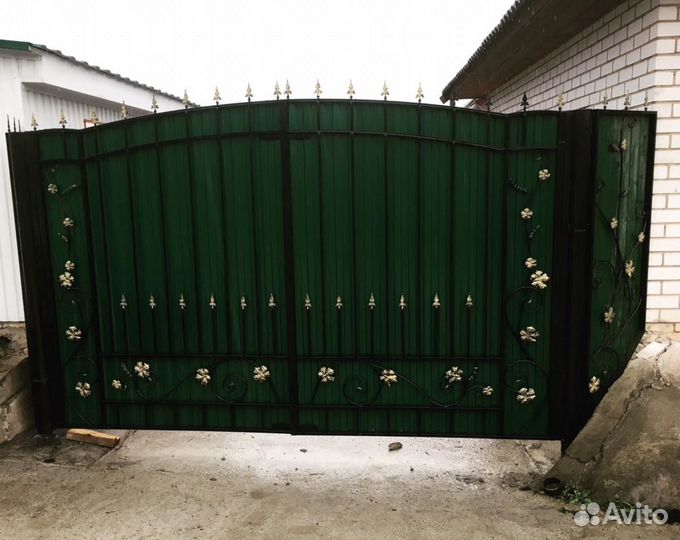 Кованые ворота