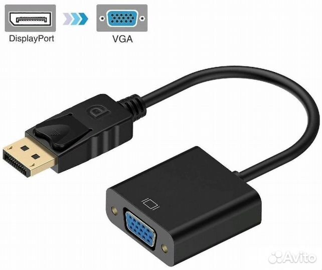 Адаптер DisplayPort(M) - VGA(F) 11905