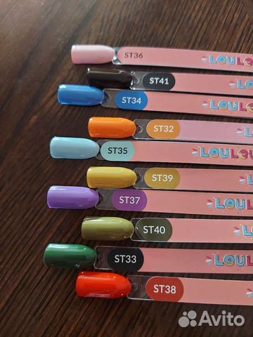 Гель-лак Топ цветной для маникюра