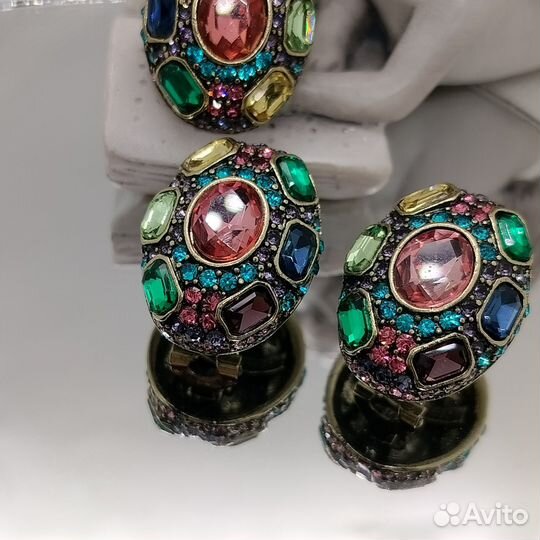 Серьги, кольцо Heidi Daus