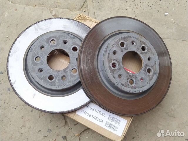 Задние тормозные диски на Chevrolet Camaro 6