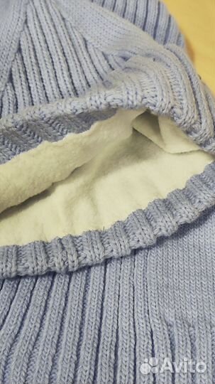 Комплект с объемным шарфом