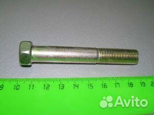 Болт М12*1,25*80 стяжной рессоры /Г-3302/ 3 листа
