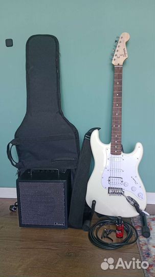 Электро гитара с комбиком