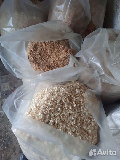 Стружка сухая хвойных пород