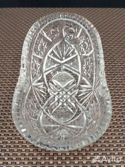 Салатник хрустальный