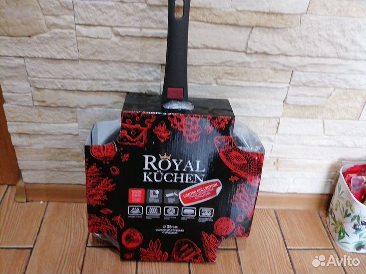 Сковорода royal kuchen 28см