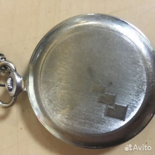 Искра винтажные карманные механические часы СССР