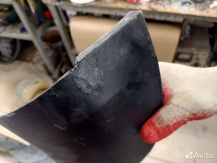 Юбка переднего бампера Porsche Macan l