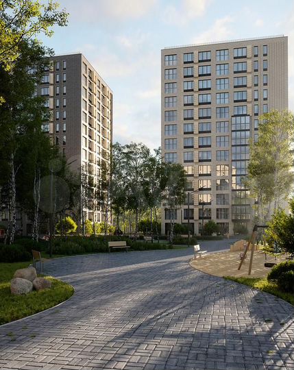 1-к. квартира, 48 м², 4/17 эт.