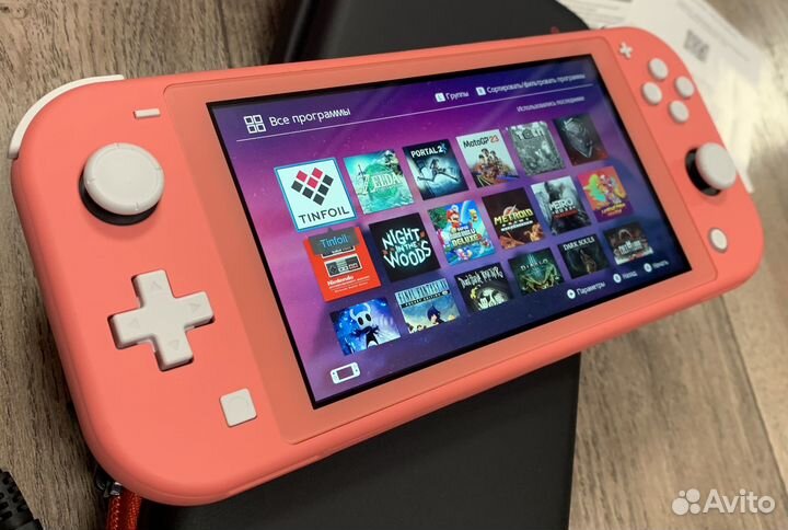 Новая Прошитая Nintendo Switch 288gb Игры Набором