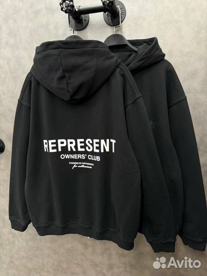 Зип худи represent